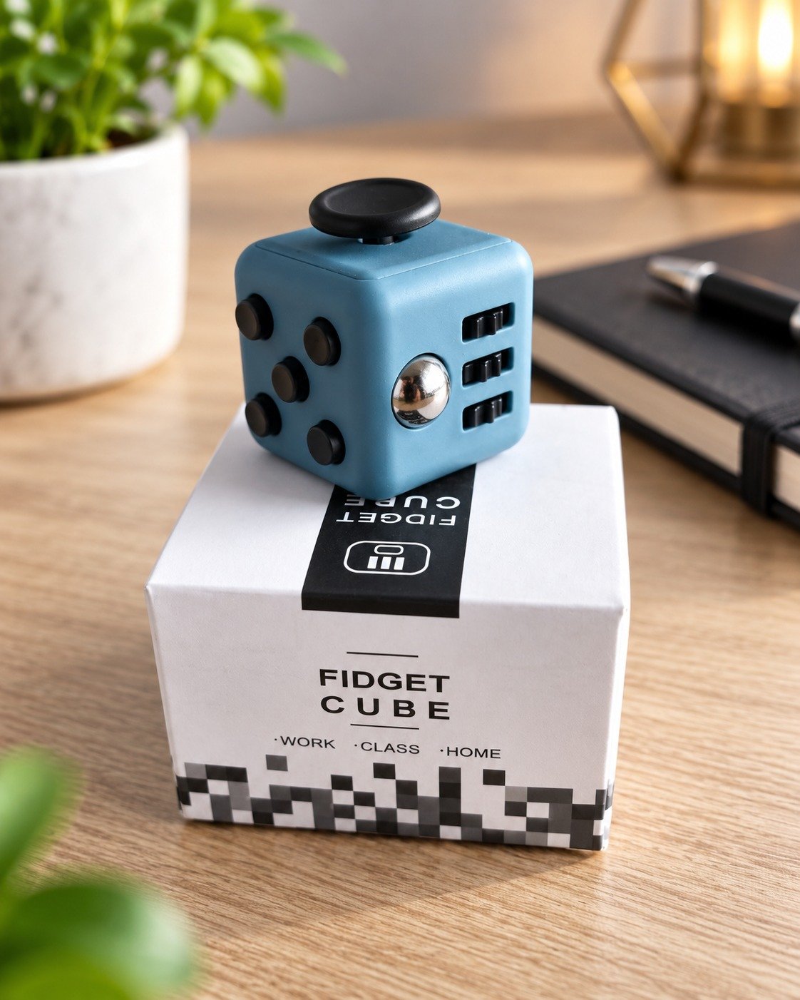 Fidget Cube azul
