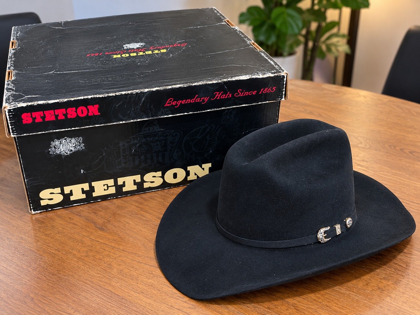 Chapéu Stetson Western preto